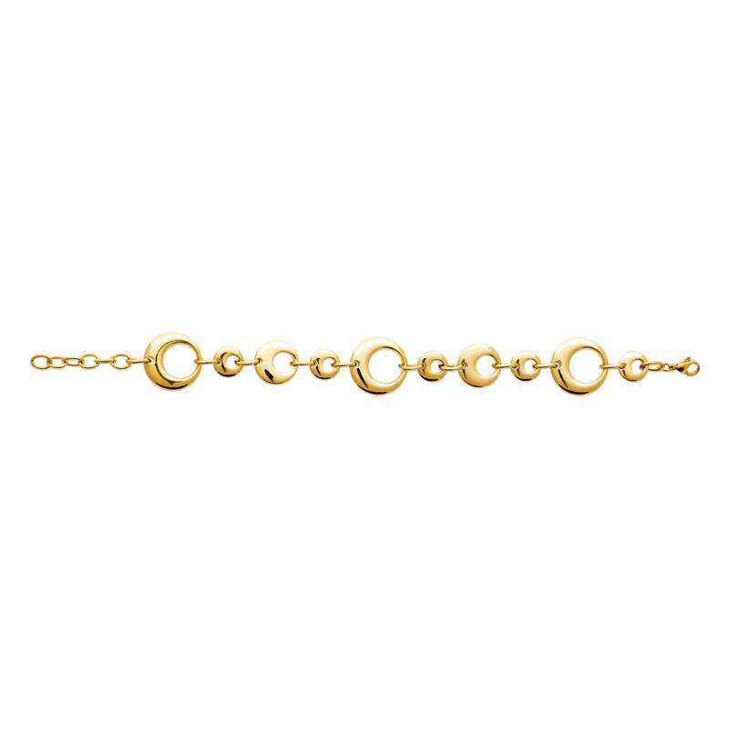 Coque de Nacre Bracelet acier doré 312373