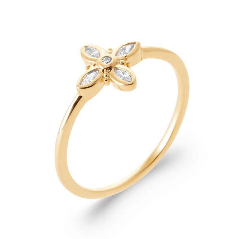 Coque de Nacre Bague plaqué or 2964510