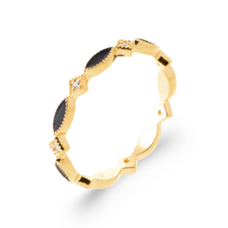 Coque de Nacre Bague plaqué or 2941607