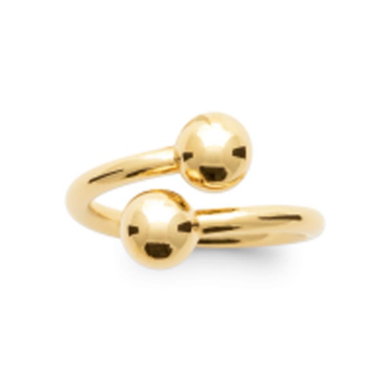 Coque de Nacre Bague plaqué or 2966900