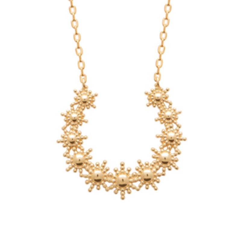 Coque de Nacre Collier plaqué or 921984