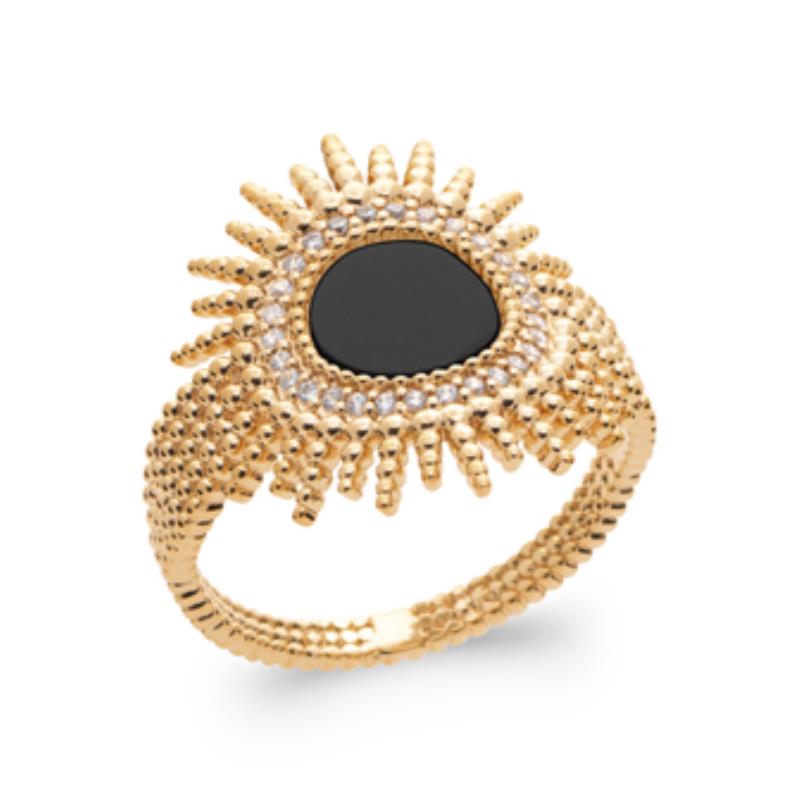 Coque de Nacre Bague plaqué or 2294607