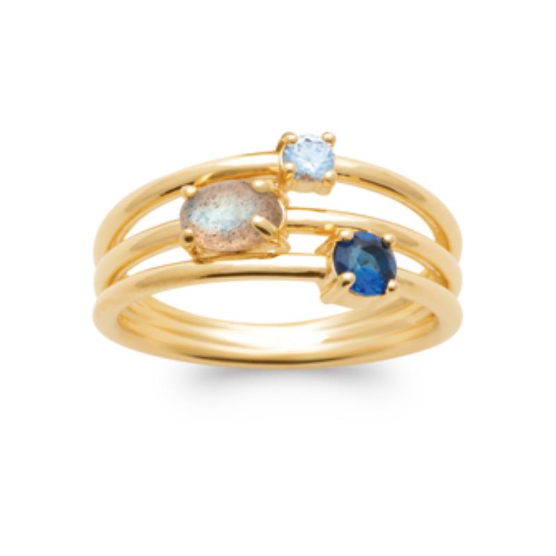 Coque de Nacre Bague plaqué or 2971960