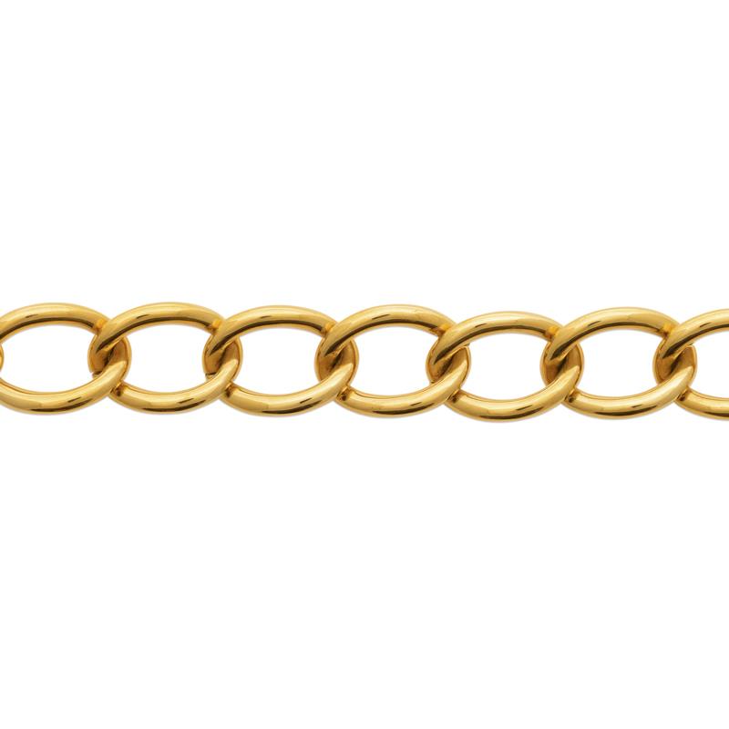 Coque de Nacre Bracelet acier doré 312371