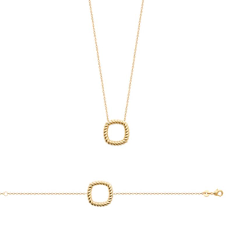 Coque de Nacre Collier plaqué or 922009
