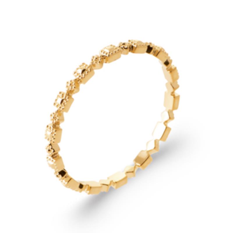 Coque de Nacre Bague plaqué or 2941300