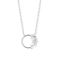 Coque de Nacre Collier argent 722078