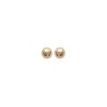 Coque de Nacre Puces d'oreilles plaqué or 2318513