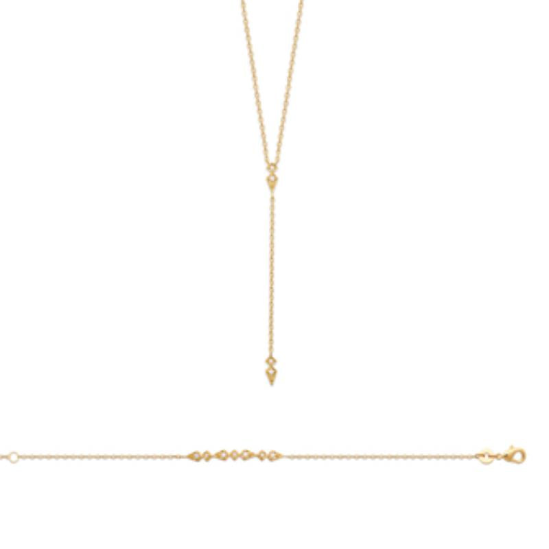 Coque de Nacre Collier plaqué or 973553