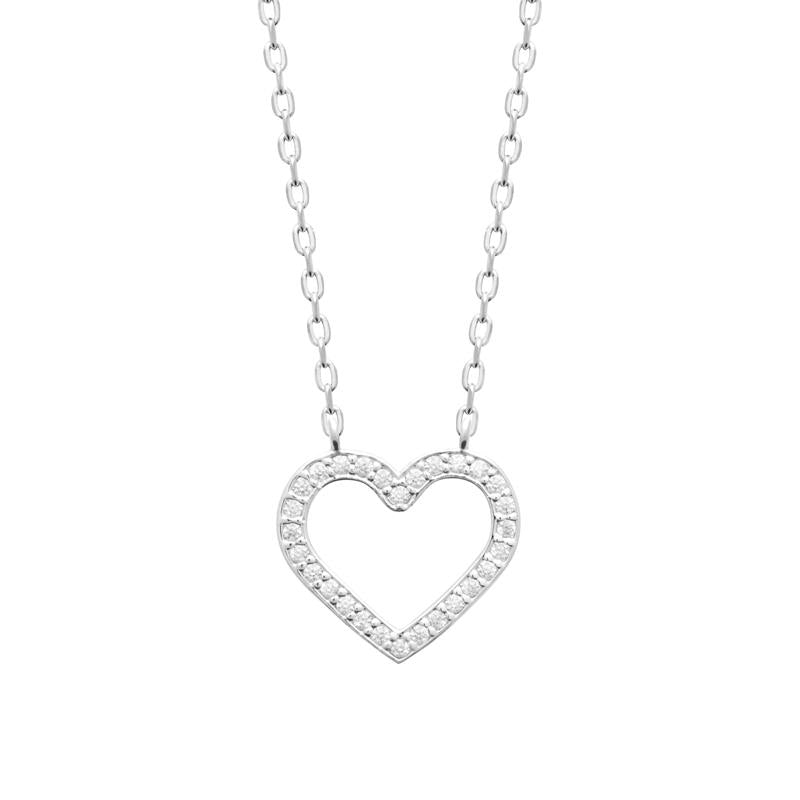 Coque de Nacre Collier argent 874139