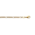 Coque de Nacre Chaîne maille figaro plaqué or 233080