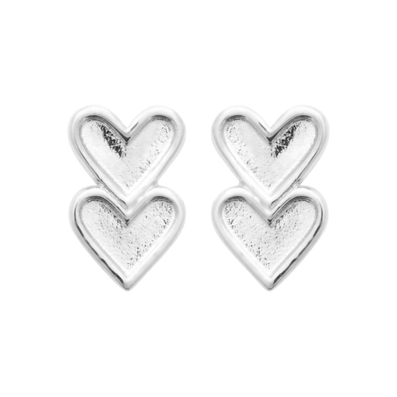 Coque de Nacre Puces d'oreilles argent 73055200