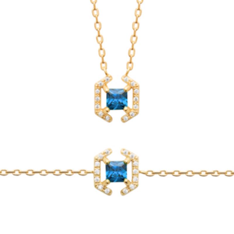 Coque de Nacre Collier plaqué or 973814