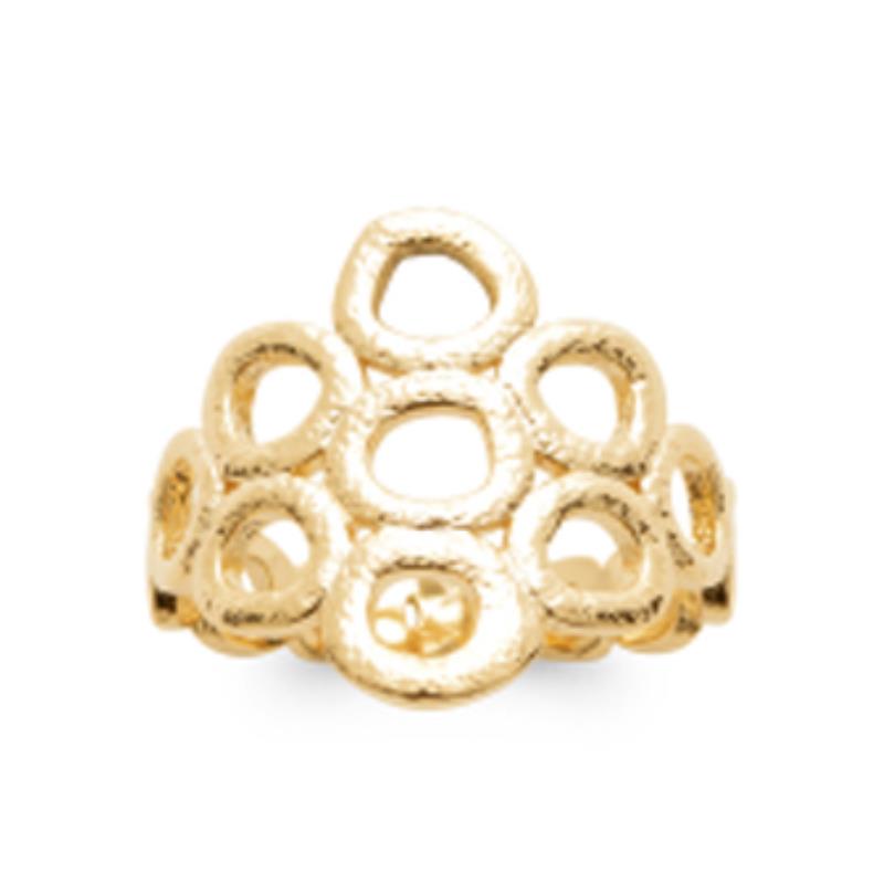 Coque de Nacre Bague plaqué or 2961700
