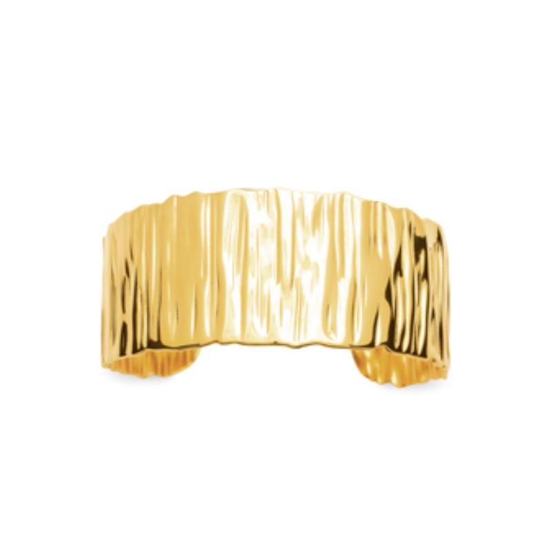 Izee Bracelet jonc acier doré 312194