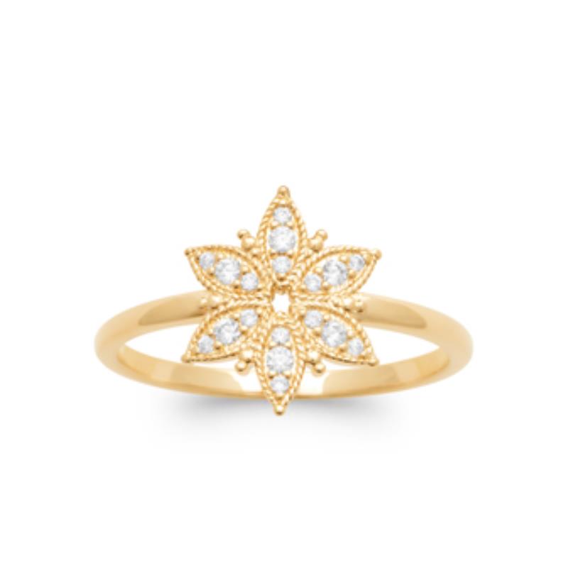 Coque de Nacre Bague plaqué or 2995510