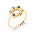 Coque de Nacre Bague plaqué or 20011340