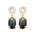 Coque de Nacre Boucles d'oreilles pendantes plaqué or 23057707