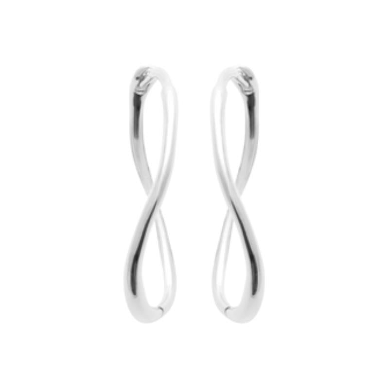 Coque de Nacre Créoles argent 7672500