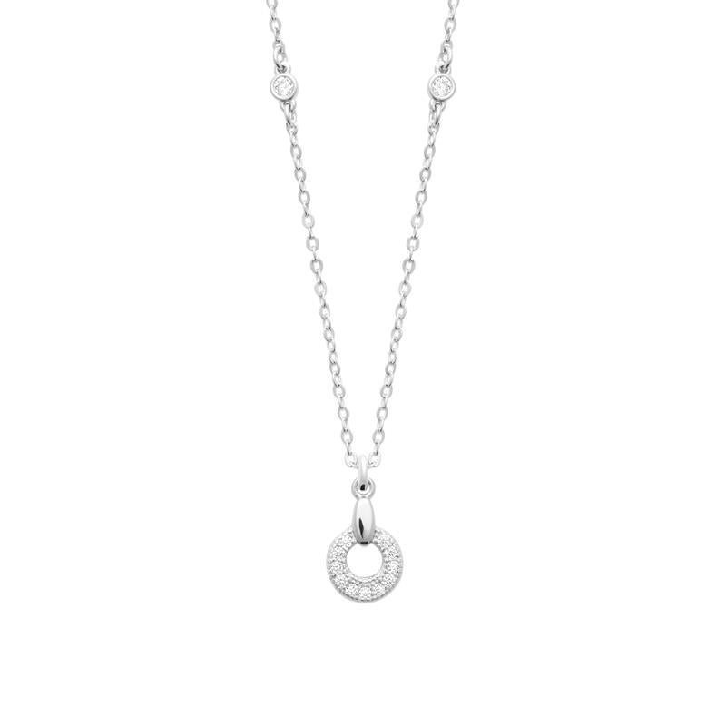 Coque de Nacre Collier argent 874323