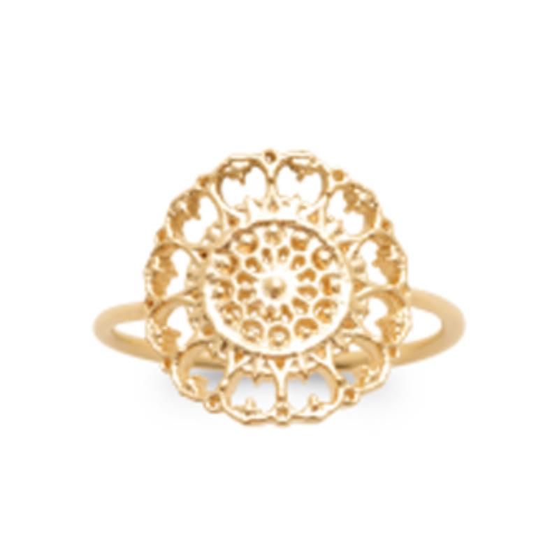 Coque de Nacre Bague plaqué or 2979400
