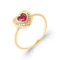 Coque de Nacre Bague plaqué or 20008520