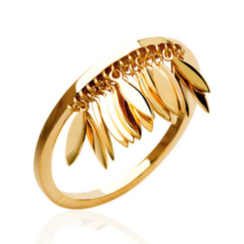 Coque de Nacre Bague plaqué or 2260200
