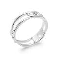 Coque de Nacre Bague argent 7905000