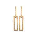 Coque de Nacre Boucles d'oreilles pendantes plaqué or 2587410