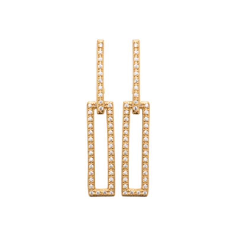 Coque de Nacre Boucles d'oreilles pendantes plaqué or 2587410