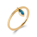 Coque de Nacre Bague plaqué or 2924760