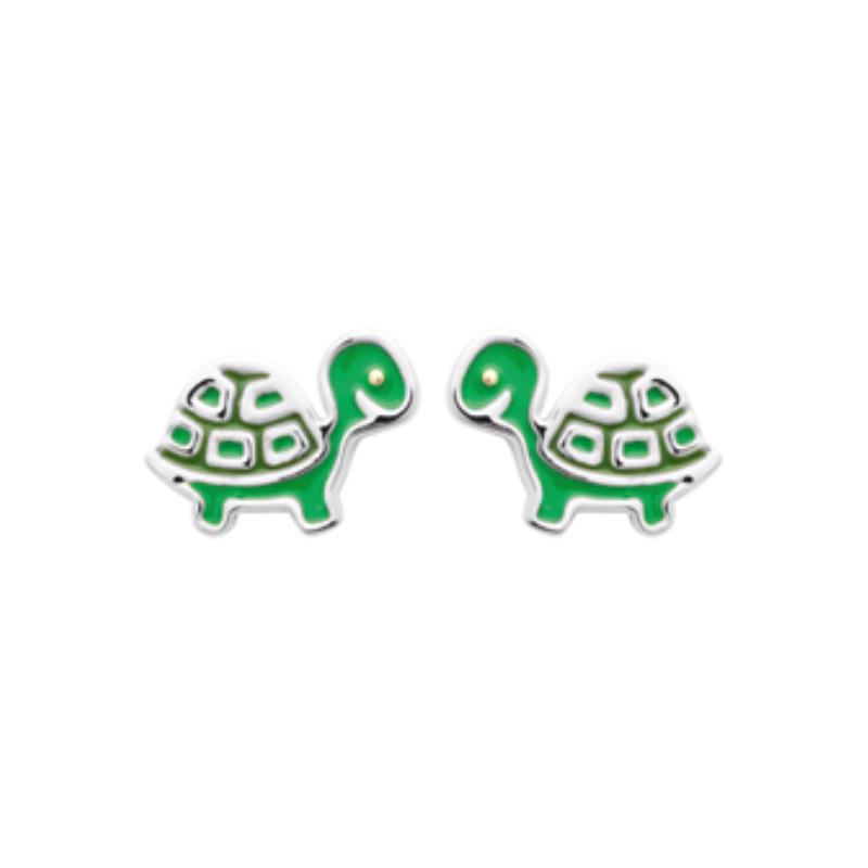 Coque de Nacre Puces d'oreilles argent 73040300