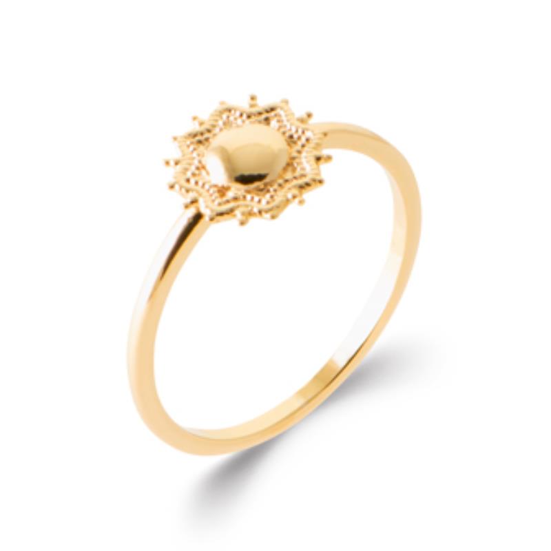 Coque de Nacre Bague plaqué or 2966300