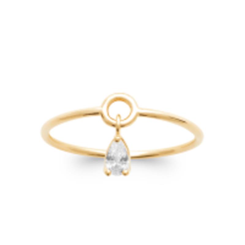Coque de Nacre Bague plaqué or 2963410