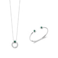 Coque de Nacre Collier argent 873152