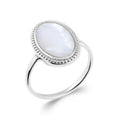 Coque de Nacre Bague argent 1285104