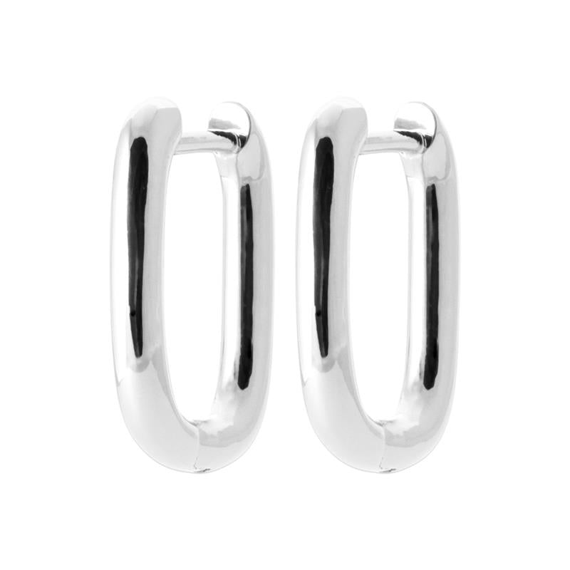 Coque de Nacre Créoles argent 7668700
