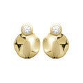 Coque de Nacre Boucles d'oreilles plaqué or 2577410