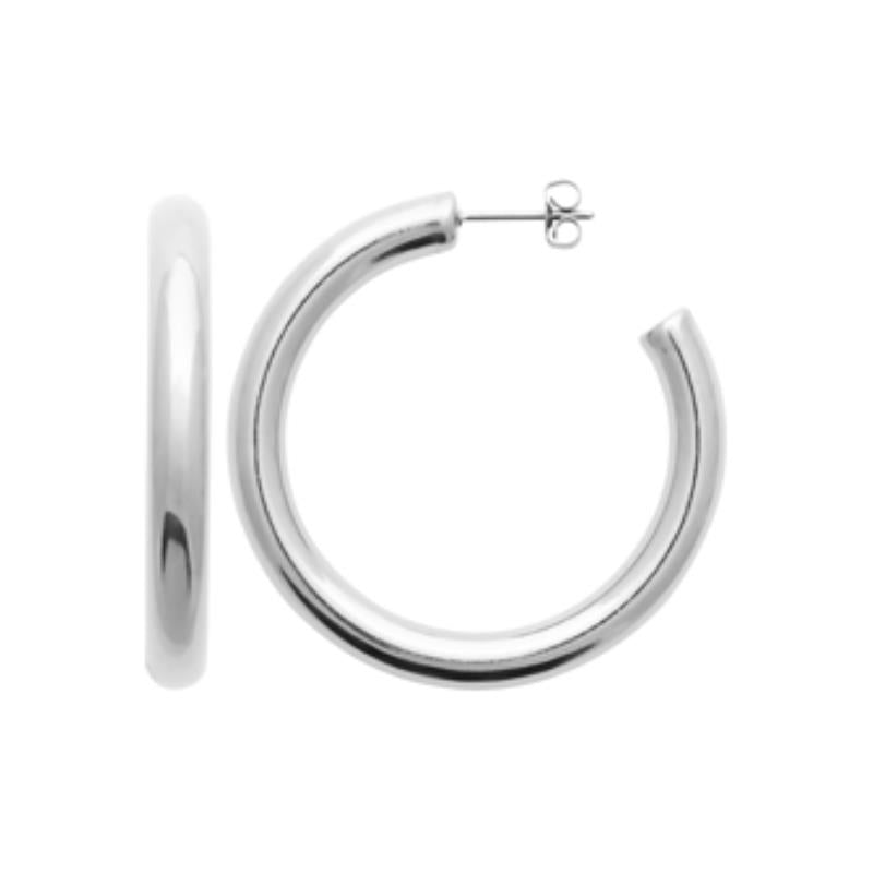 Coque de Nacre Créoles acier 3602900
