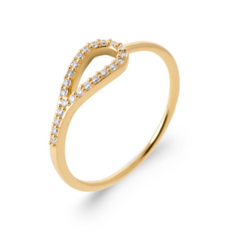 Coque de Nacre Bague plaqué or 2958910