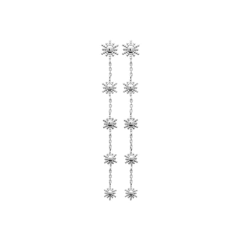 Coque de Nacre Boucles d'oreilles pendantes argent 73014600