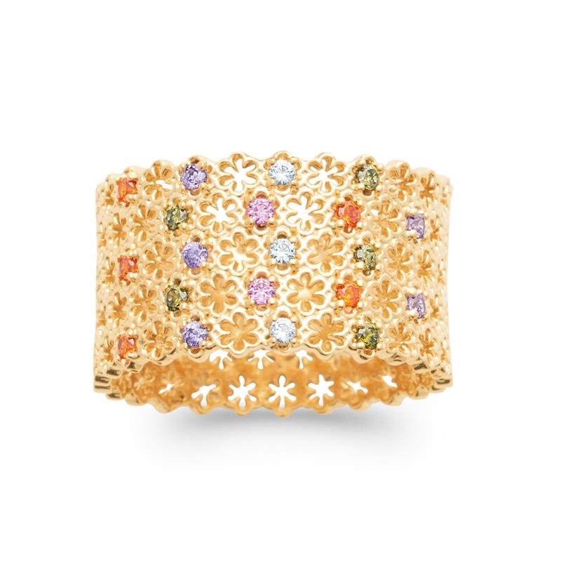 Coque de Nacre Bague plaqué or 20006705