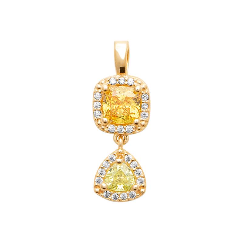 Coque de Nacre Pendentif plaqué or 2787590