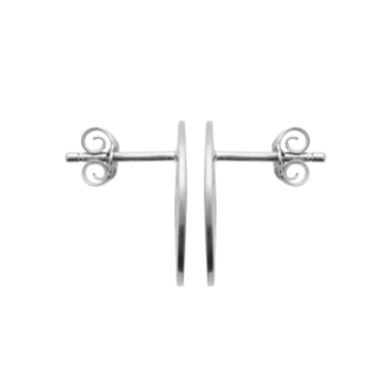 Coque de Nacre Puces d'oreilles argent 7559300