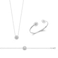 Coque de Nacre Bracelet jonc argent 873389