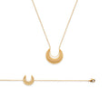 Coque de Nacre Collier plaqué or 921585