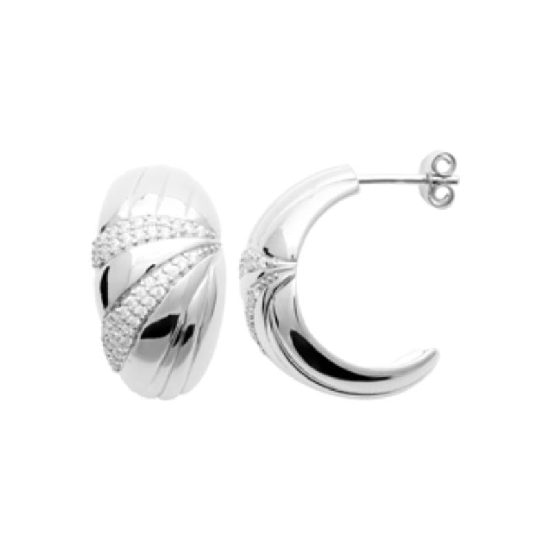Coque de Nacre Boucles d'oreilles argent 13073610