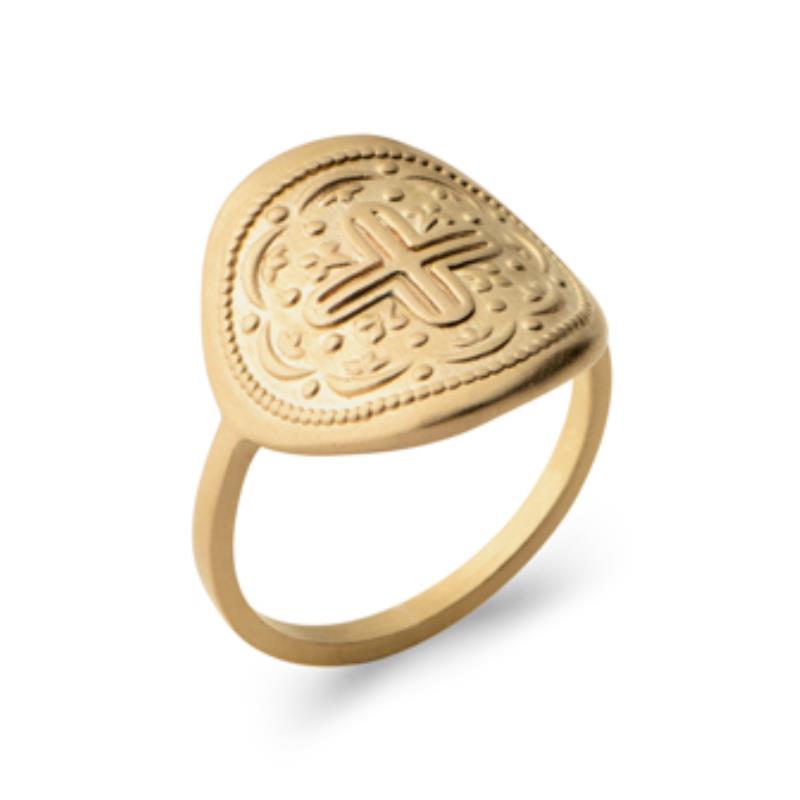 Coque de Nacre Bague plaqué or 2279200