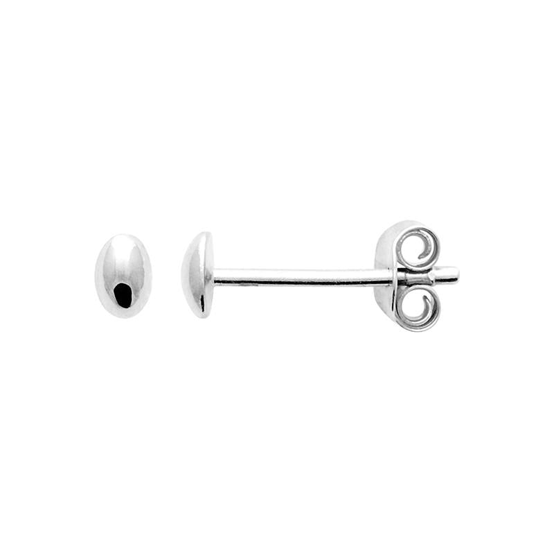 Coque de Nacre Puces d'oreilles argent 73089500