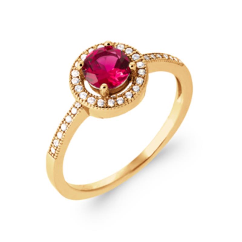 Coque de Nacre Bague plaqué or 2930620